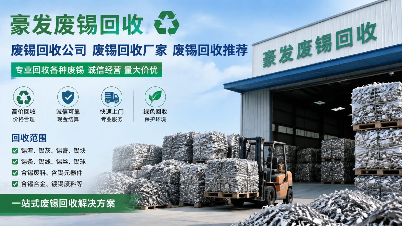 揭阳为工厂废锡处置提供高价回收方案
